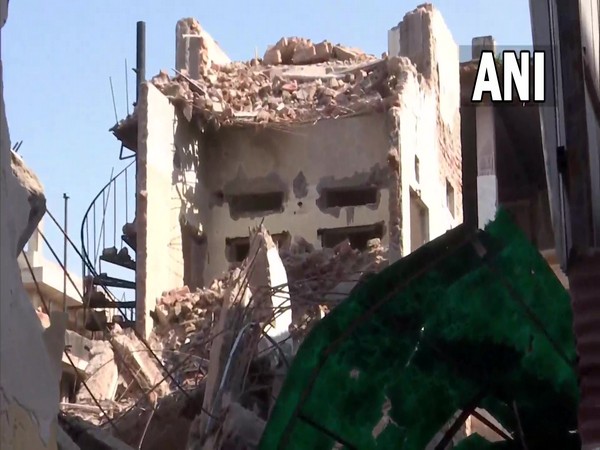 Visual of collapsed building (Photo/ANI)