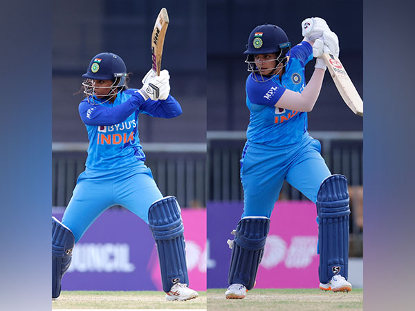 Sabbhineni Meghana and Shafali Verma (Photo: BCCI Women/ Twitter)