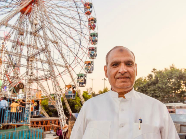 Mohammed Aslam at Lav Kush Ramlila