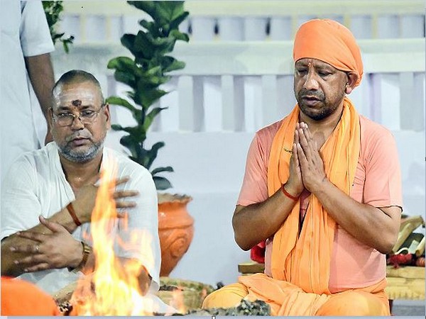 Uttar Pradesh Chief Minister Yogi Adityanath (File Photo/ANI)