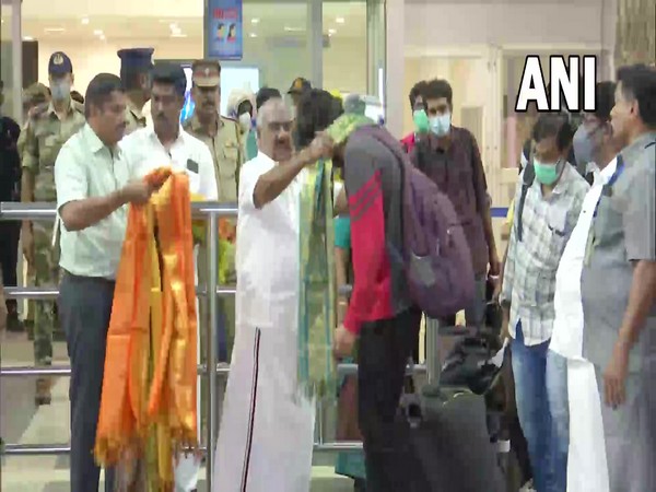 Visual of people arriving in Chennai (Photo/ANI) 