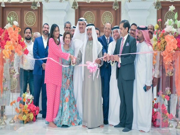 UAE's Minister of Tolerance Sheikh Nahyan bin Mubarak Al Nahyan inaugurates new Hindu temple. (Photo Credit - Twitter/Hasan Sajwani)