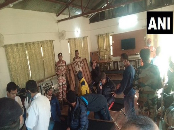 Visual after injured mountaineers reach Matli in Uttarkashi (Photo/ANI)