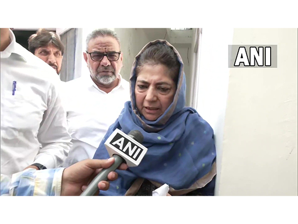 PDP chief Mehbooba Mufti (File Photo/ANI)