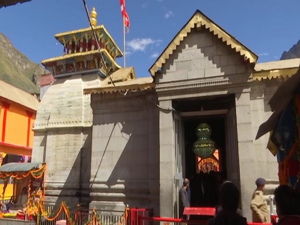 Visual from Badrinath Dham (Photo/ANI)