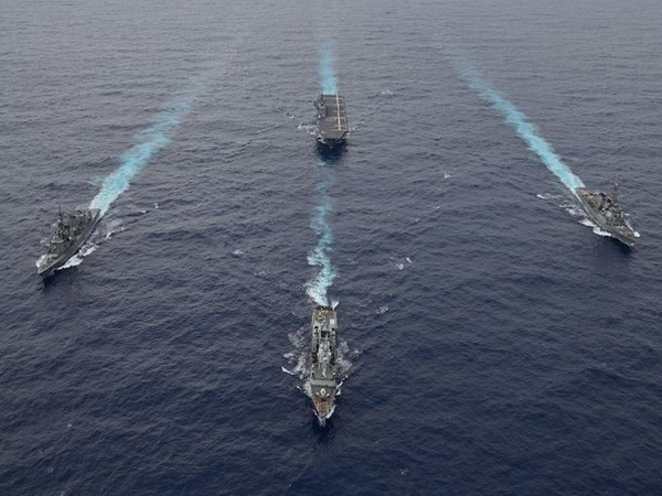 US Pacific Fleet in the South China Sea. (Photo Credit - Twitter/US Pacific Fleet)