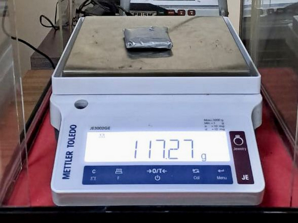 Gold seized by Customs department (Image/ANI)