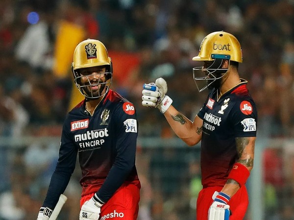 Rajat Patidar and Virat Kohli (left and right). (Photo - IPL.com)