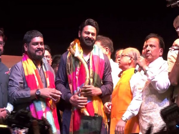 Prabhas at Red Fort Dussehra celebrations