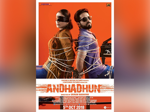 Andhadhun poster (Image source: Twitter)