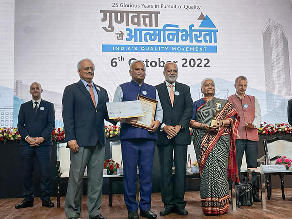 Dr Dangs Lab received National Award for Lab Excellence from Quality Council of India. (Photo/ANI)