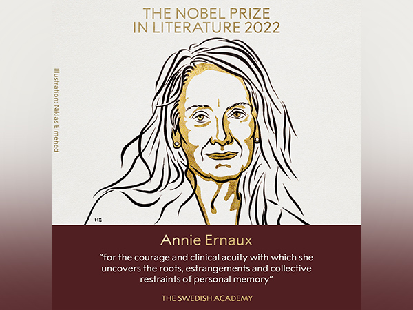 Annie Ernaux awarded 2022 Nobel Prize in literature