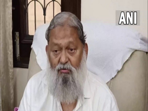 Haryana Home Minister Anil Vij (Photo/ANI)