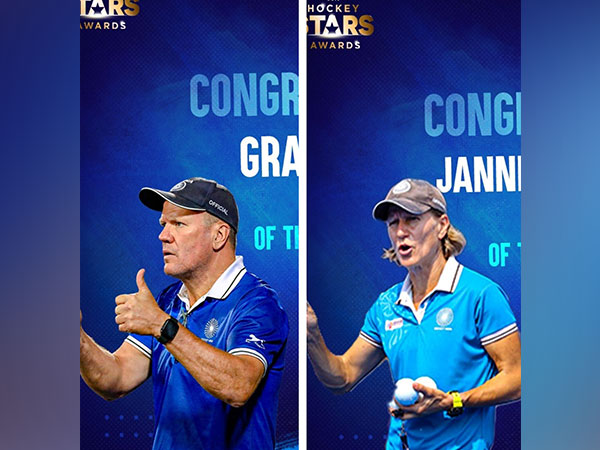 Men's coach Graham Reid and Women's coach Janneke Schopman (Photo: Indian Hockey)