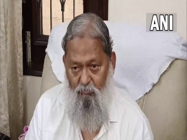 Haryana Home Minister Anil Vij (Photo/ANI)