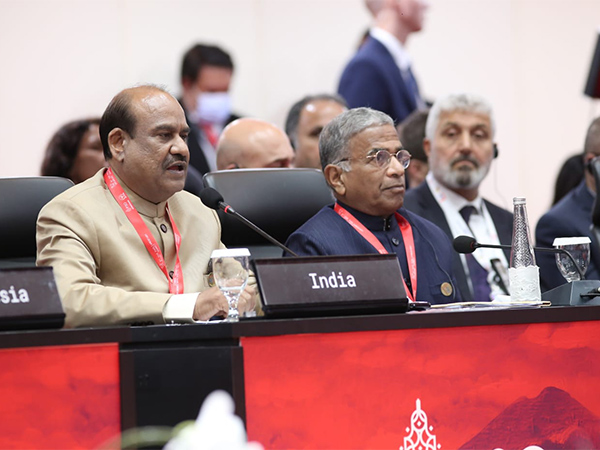Lok Sabha Speaker Om Birla at 8th G20 Parliamentary Speakers' Summit in Jakarta