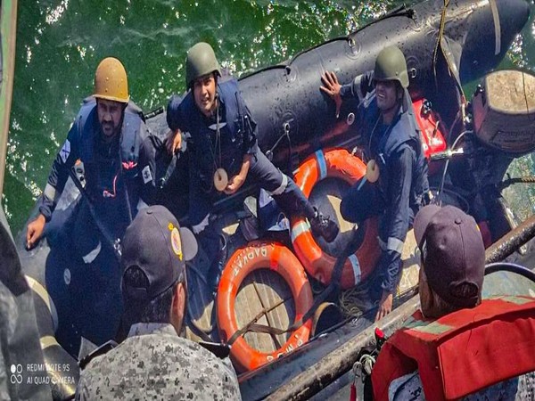 Pakistan maritime security ship rescues 6 Indian fishermen, hands them over to Indian Coastal Gaurd 