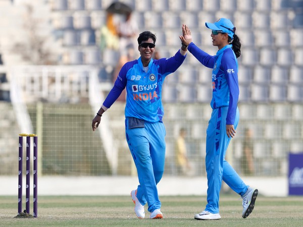 Deepti Sharma was brilliant with the ball. (Photo- BCCI Women Twitter)
