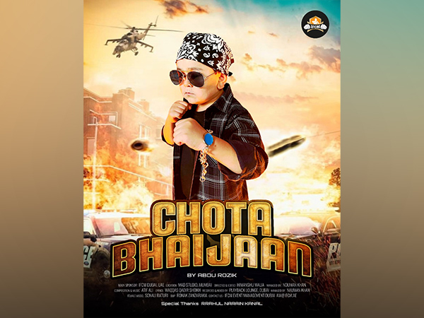 Poster of Abdu Rozik debut hindi single 'Chota Bhaijaan'