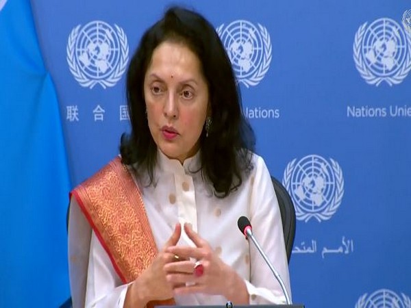 Chair of UNSC Counter-Terrorism Committee Ruchira Kamboj (Photo Credit: UN Web TV)