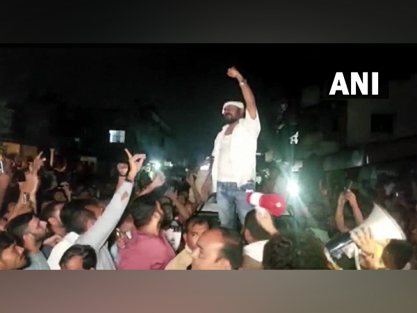 Visual of Congress MLA and tribal leader Anant Patel (Photo/ANI)