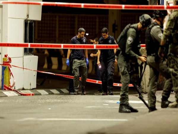 Israeli police check the scene following a shooting incident at a check point in East Jerusalem. (Photo Credit - Reuters)
