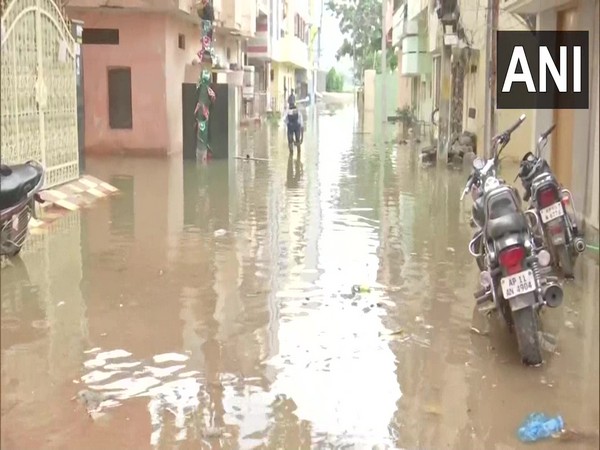 Visual from Nadeem Colony, Hyderabad (Photo/ANI)