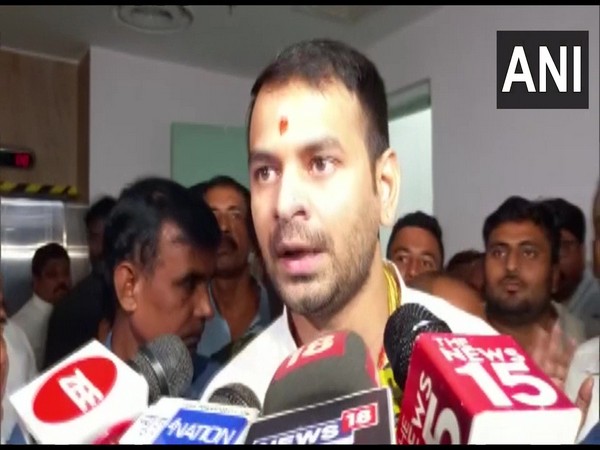 RJD leader and Bihar Minister Tej Pratap Yadav (Photo/ANI)