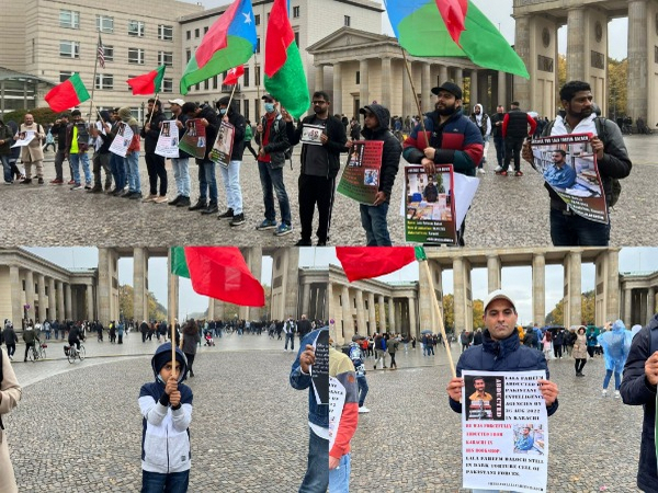 Baloch National Movement Germany has organised a protest in Germany