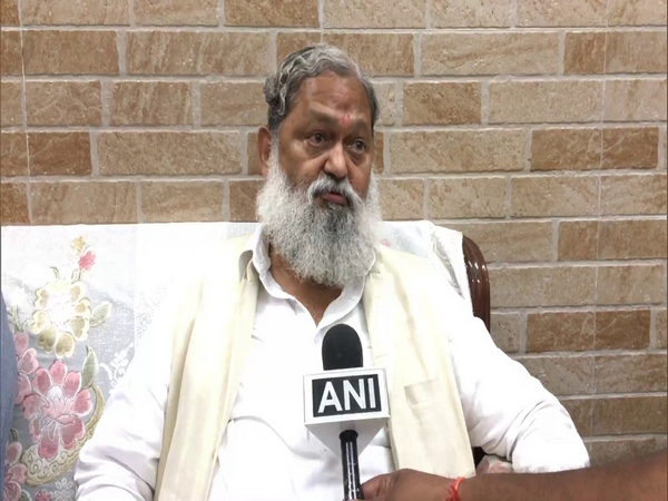 Haryana Home Minister Anil Vij (Photo/ANI)