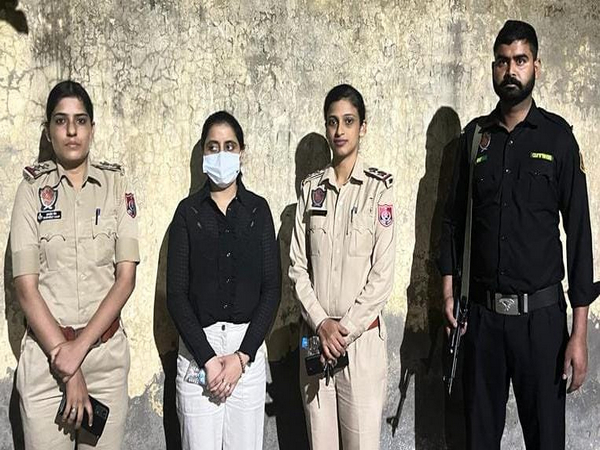 Deepak Tinu's woman accomplice arrested by Punjab Police (Photo/ ANI)