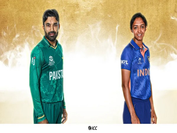 Mohammad Rizwan and Harmanpreet Kaur. (Photo- ICC)