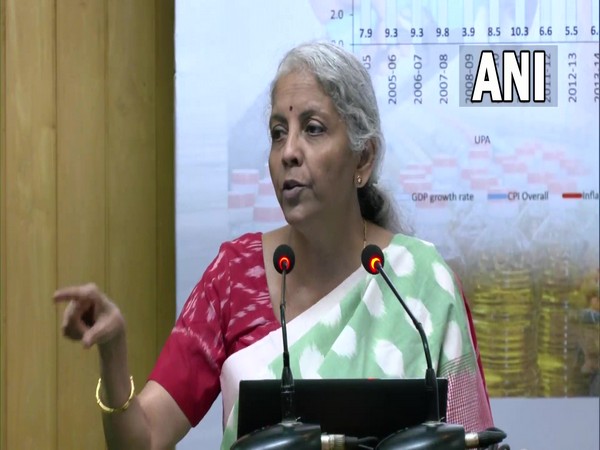 Union Finance Minister Nirmala Sitharaman (file photo/ANI).