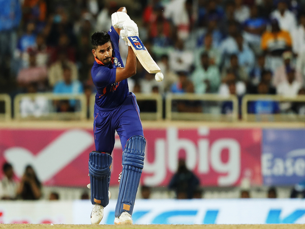 Shreyas Iyer in action against South Africa in Ranchi ODI (Image: BCCI Twitter)