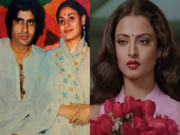 Amitabh Bachchan, Jaya Bachchan and Rekha