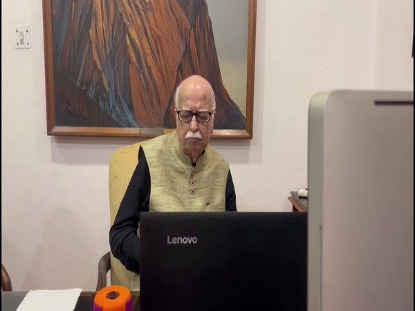 Senior BJP leader LK Advani (File photo/ANI)
