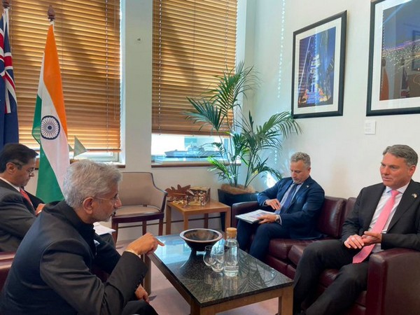 EAM Jaishankar meets Australian Deputy Prime Minister (Photo: Twitter/@DrSJaishankar)
