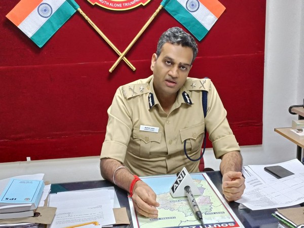 South zone IG Asra Garg (Photo:ANI)