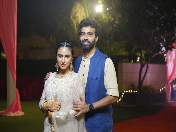 Priya Malik and her husband (Image source: Instagram)