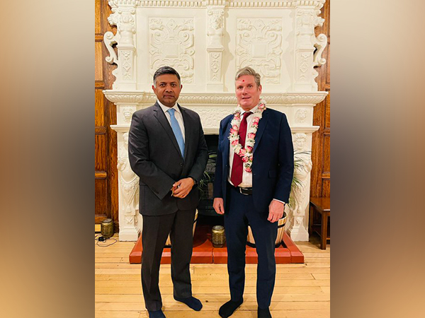 Indian High Commissioner Vikram Doraiswami met UK Labour party leader Keir Starmer on Monday (Photo Credit:  High Commissioner Twitter)