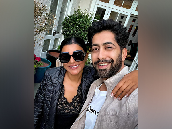 Ankur Bhatia and Sushmita Sen (Image source: Instagram)