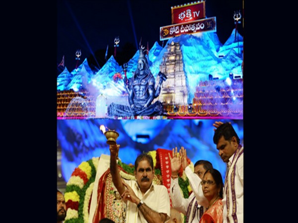 The Grand Bhakti TV Koti Deeposthavam is on