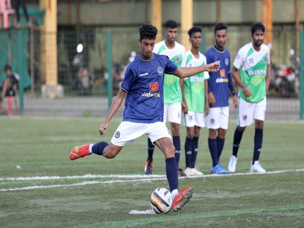 Mumbai Marines FC's talisman Abbubaker Khan during MFA Super League(Image: MFA)