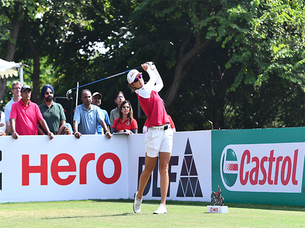 Austria's Christine Wolf in action during Women's Indian Open 2019 (Image: WPGT) 