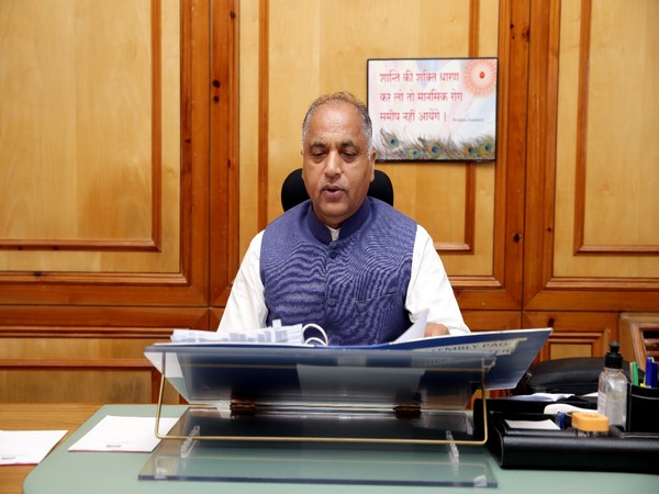 Himachal Pradesh Chief Minister Jai Ram Thakur (FIle Photo/ANI)