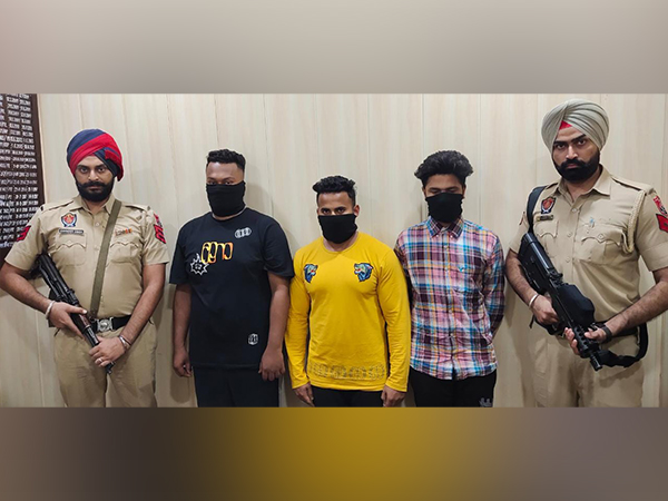 Punjab Police arrests three persons in escape of gangster Deepak Tinu from police custody (Image/ANI)