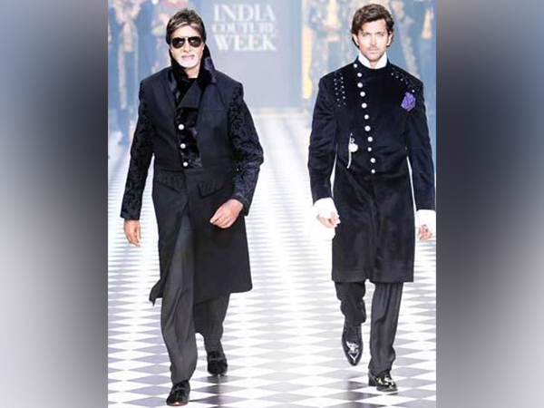 Hrithik Roshan and Amitabh Bachchan (Image source: Twitter)