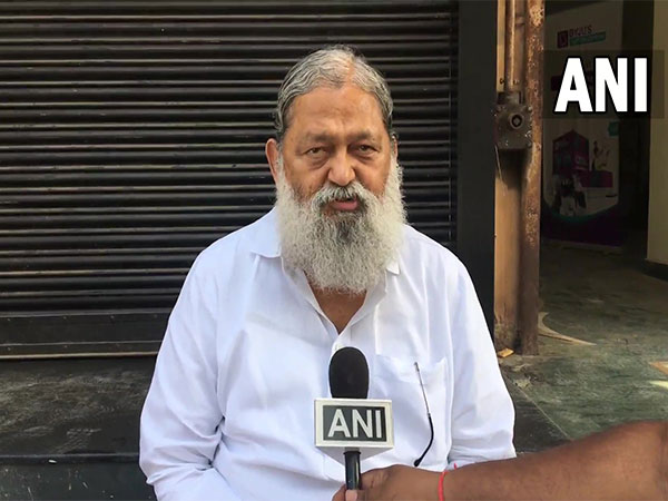Haryana health minister Anil Vij (Photo/ANI)