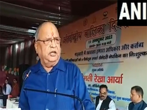 BJP MLA Banshidhar Bhagat during the event (Photo/ANI)