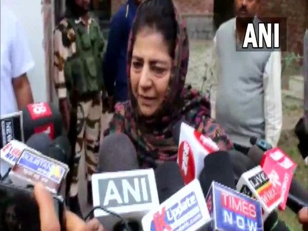 PDP chief Mehbooba Mufti (Photo/ANI)